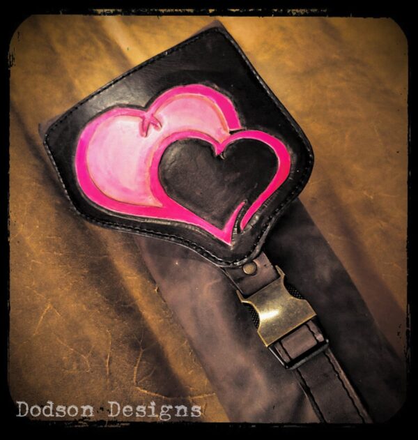 travel carrying bag case Amor Leather Travel Carrying Case™ (Brown & Pink Edition)