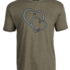 Cute Graphic Heart T-Shirt for Couples & Friends