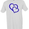 Cute Graphic Heart T-Shirt for Couples & Friends