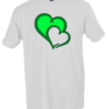 Cute Graphic Heart T-Shirt for Couples & Friends
