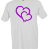 Cute Graphic Heart T-Shirt for Couples & Friends