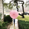 umbrella Pink Africa The Heart Umbrella – A Gift of Love for Every Occasion! ❤️🌧️ Now Available in White, Pink, and Red!