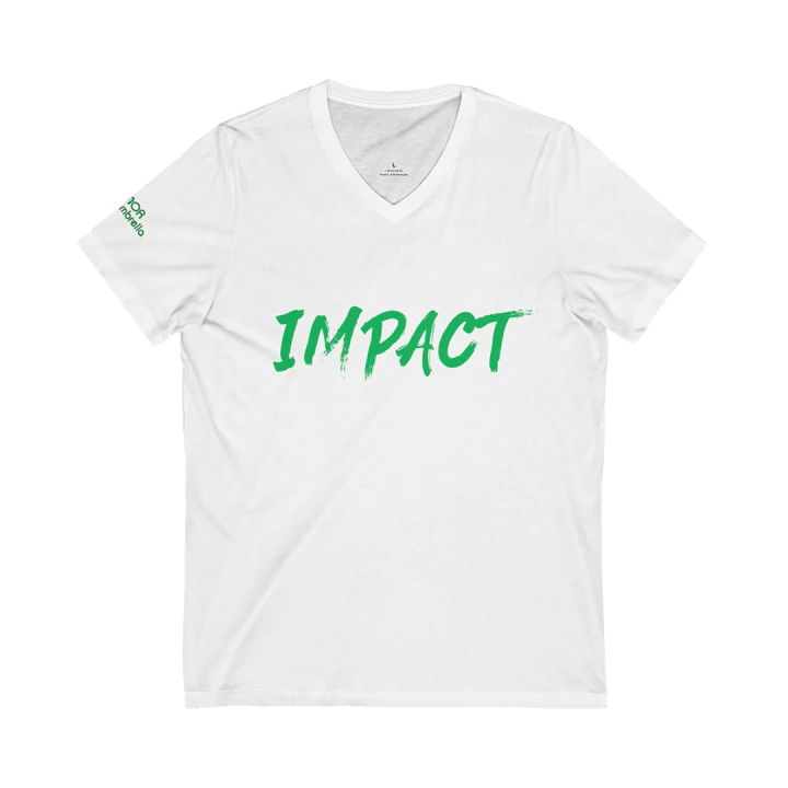 Tshirt Unisex Jersey Short Sleeve V-Neck Creativity - Image 4