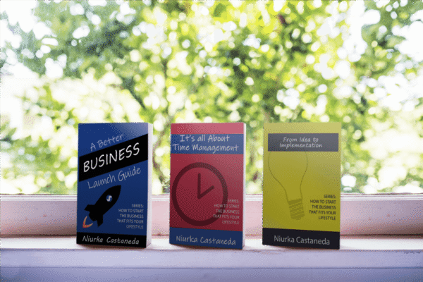 3 books mock-00174 Business Made Simple Bundle of 3 Books, Personalized, Autographed