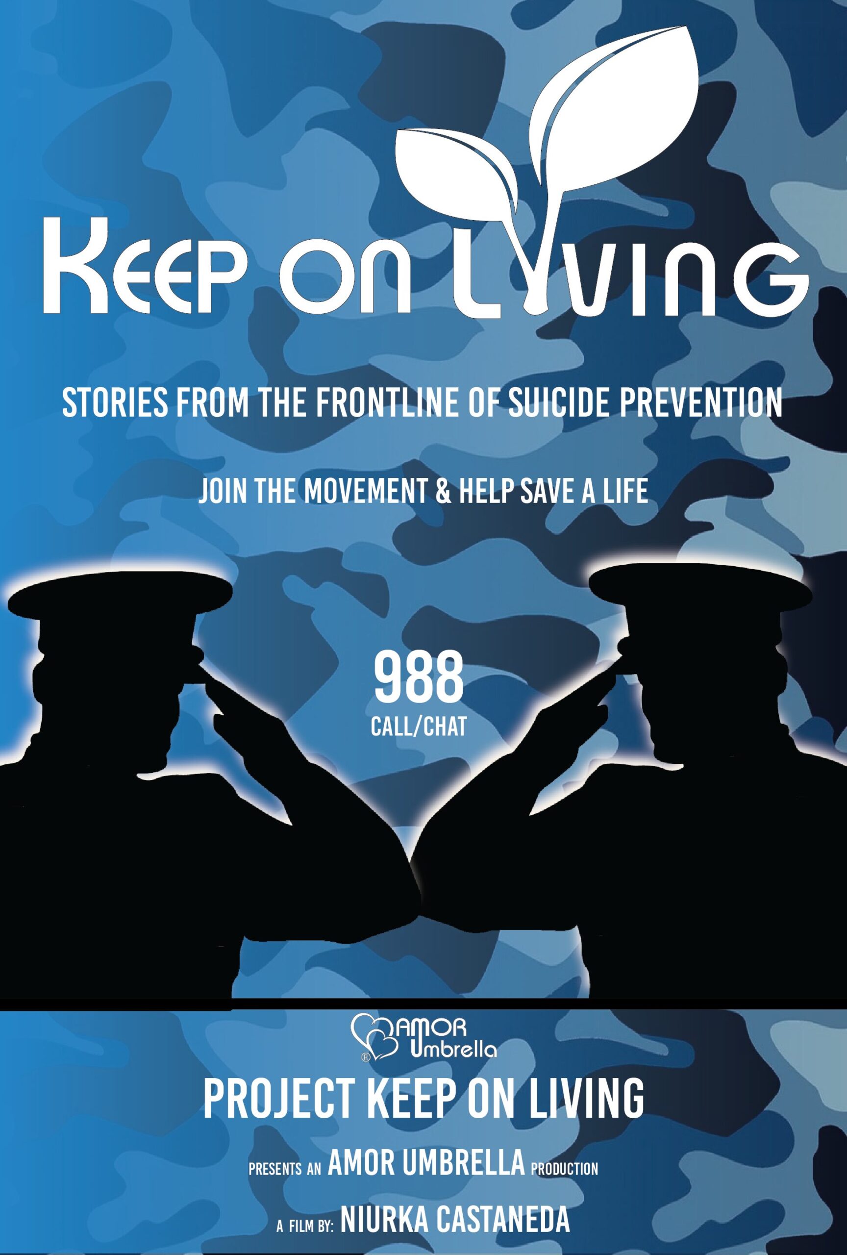 KEEP ON LIVING documentary film poster