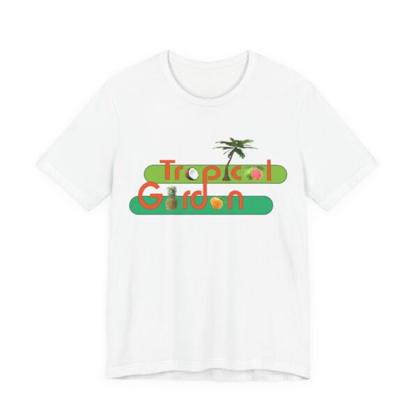 Unisex Jersey Short Sleeve Tee tropical garden