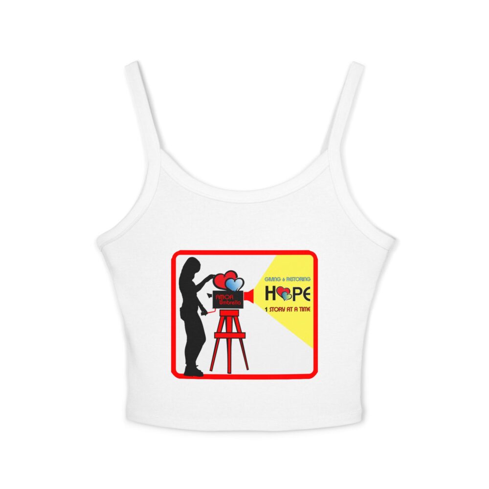 Film Enthusiast Women's Spaghetti Strap Tank Top, Movie Lover Gift, Film Enthusiast Apparel, Casual Summer Wear, Inspirational Top