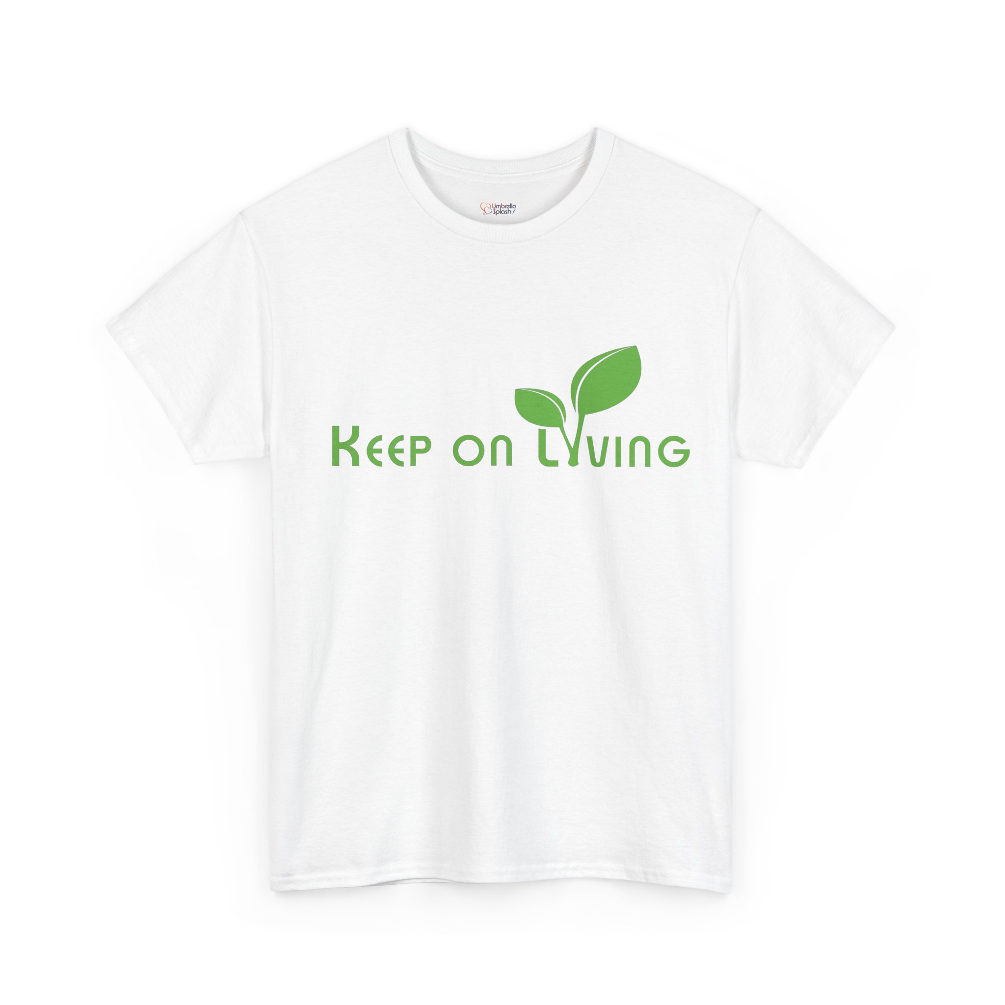 Heavy Cotton Tee (Unisex) keep on living - Image 3