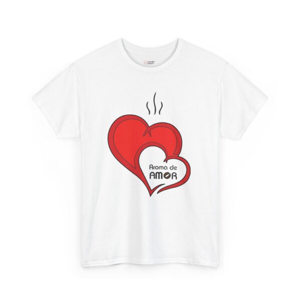 T-shirt aroma de amor Heavy Cotton Tee (Unisex) Aroma de amor