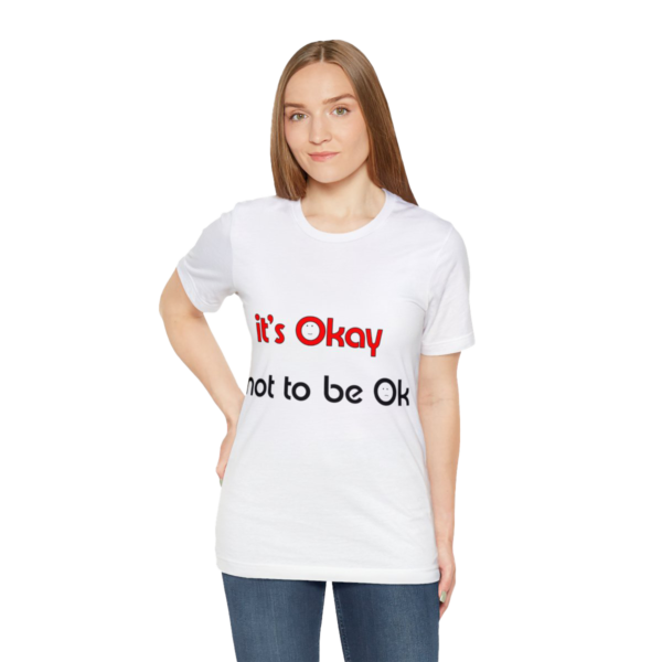 tshirt keep on living Hope & Resilience T-Shirt – “It’s OK to Be OK” Inspirational Awareness Tee
