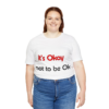 tshirt keep on living Hope & Resilience T-Shirt – “It’s OK to Be OK” Inspirational Awareness Tee