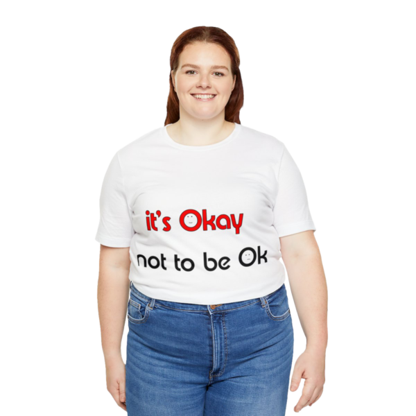tshirt keep on living Hope & Resilience T-Shirt – “It’s OK to Be OK” Inspirational Awareness Tee