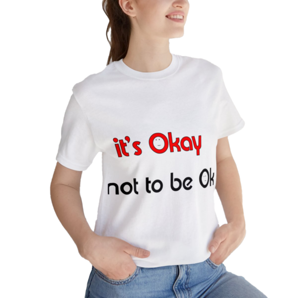 tshirt keep on living Hope & Resilience T-Shirt – “It’s OK to Be OK” Inspirational Awareness Tee