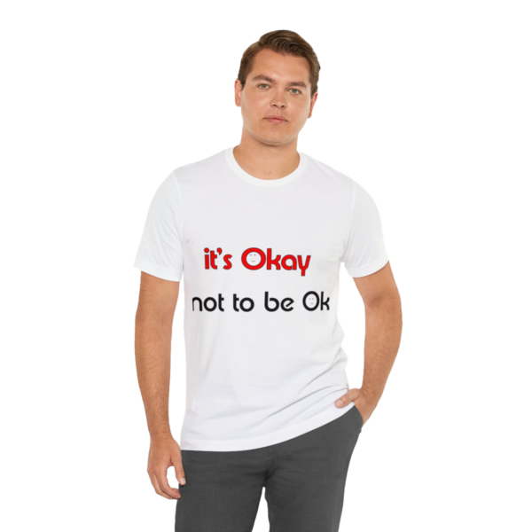 tshirt keep on living Hope & Resilience T-Shirt – “It’s OK to Be OK” Inspirational Awareness Tee
