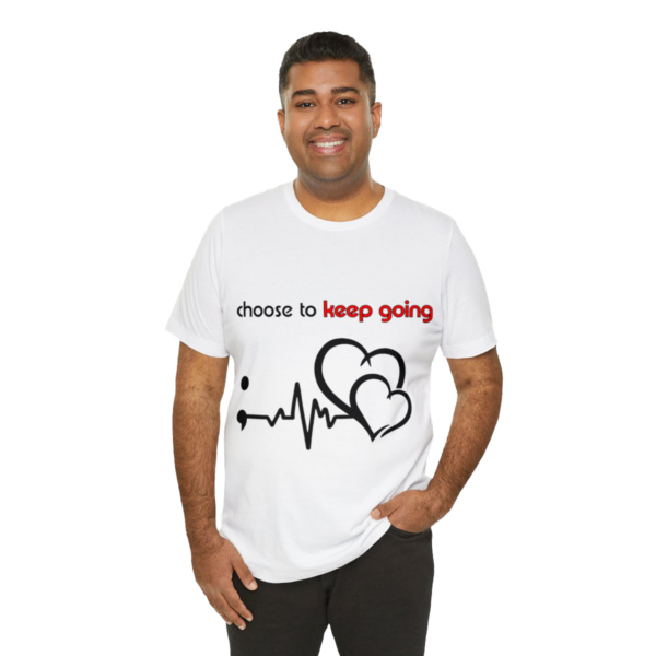 tshirt keep on living Hope & Resilience T-Shirt – “It’s OK to Be OK” Inspirational Awareness Tee