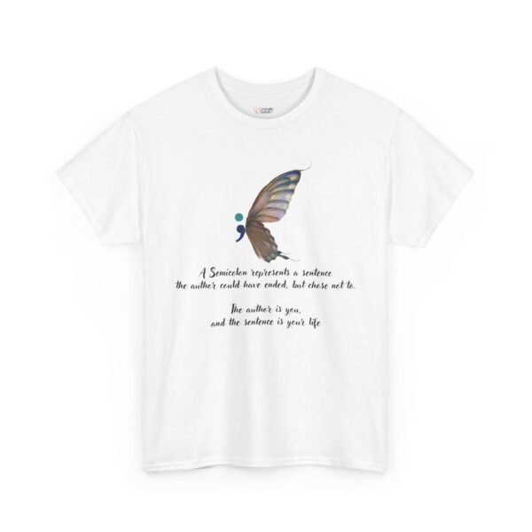 Semicolon Heavy Cotton Tee (Unisex)