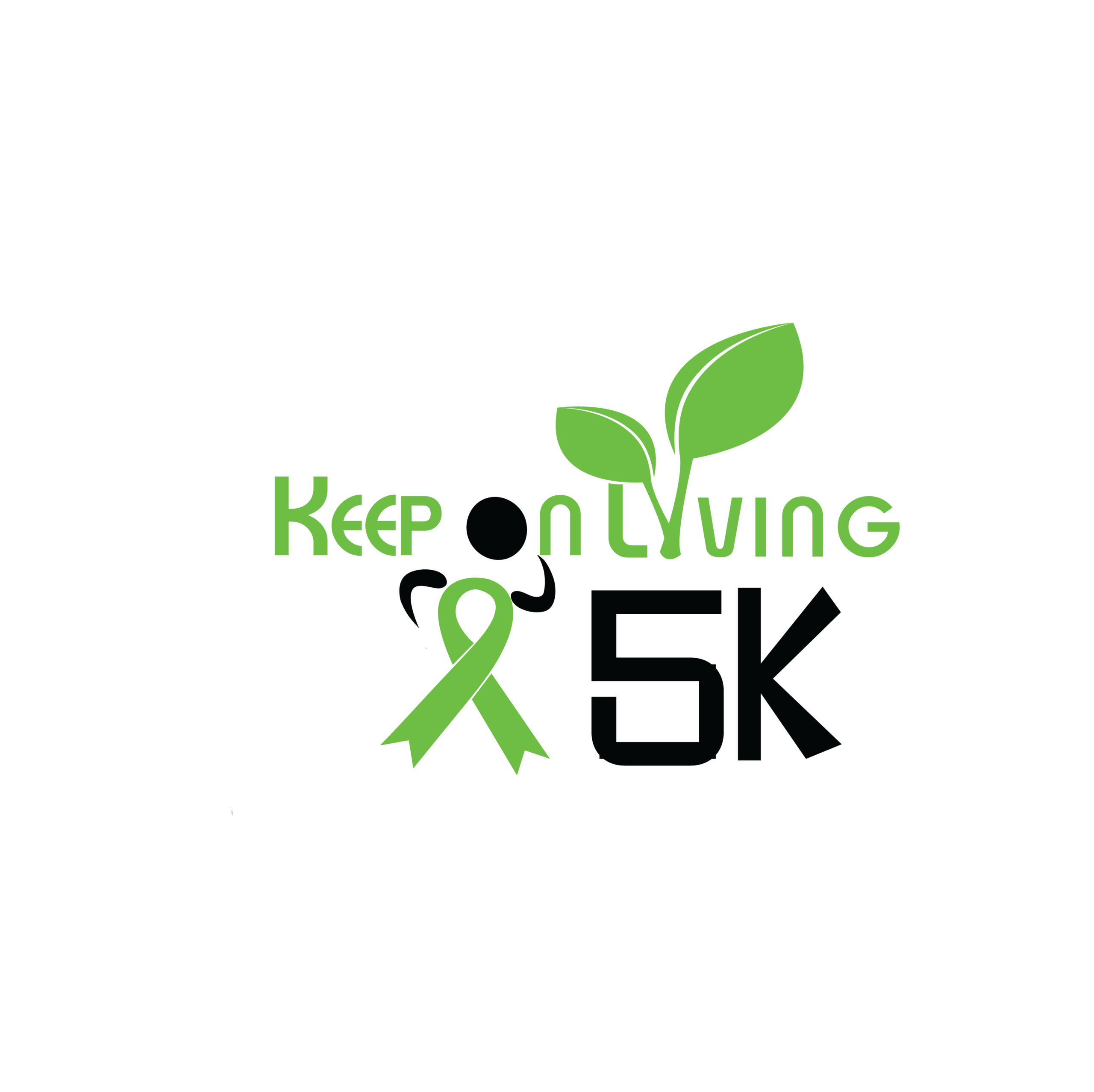 KEEP ON LIVING 5K logo