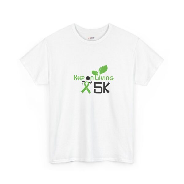 Heavy Cotton Tee (Unisex) 5K Keep On Living (Crew Neck & V-Neck)