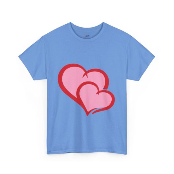 Cute Graphic Heart T-Shirt for Couples & Friends