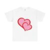 Cute Graphic Heart T-Shirt for Couples & Friends