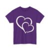 Cute Graphic Heart T-Shirt for Couples & Friends
