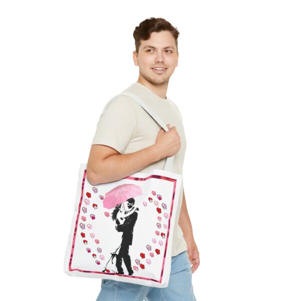 💖 Amor Heart Umbrella Love Tote Bag