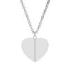 Engravable Hidden Message Heart Necklace — Personalized Secret Message Locket