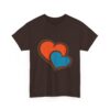 Cute Graphic Heart T-Shirt for Couples & Friends