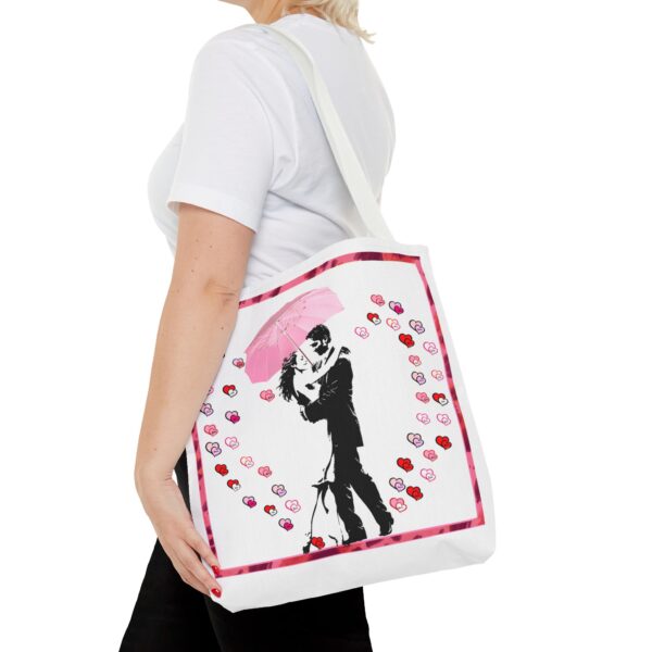 💖 Amor Heart Umbrella Love Tote Bag