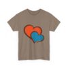 Cute Graphic Heart T-Shirt for Couples & Friends