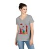 Romantic Proposal V-Neck T-Shirt – mag #11 "Will You" Design