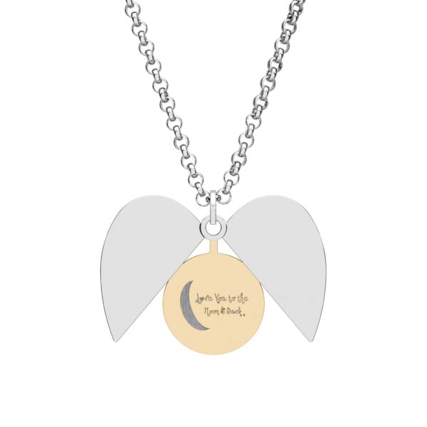 Engravable Hidden Message Heart Necklace — Personalized Secret Message Locket