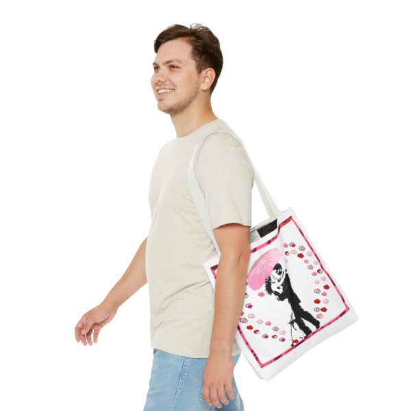 💖 Amor Heart Umbrella Love Tote Bag