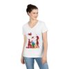 Romantic Proposal V-Neck T-Shirt – mag #11 "Will You" Design