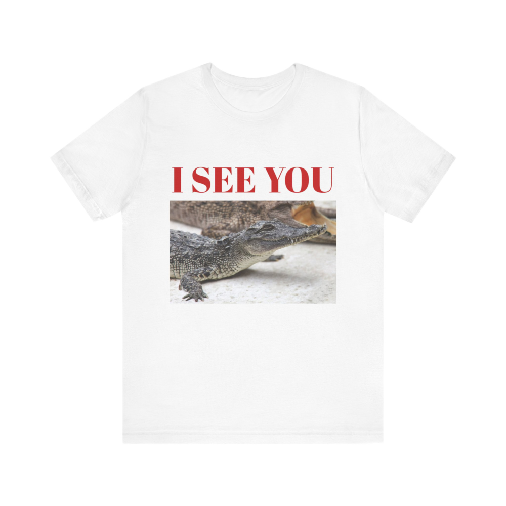 Heavy Cotton Tee (Unisex) Funny Gator Tees (Crew Neck & V-Neck)