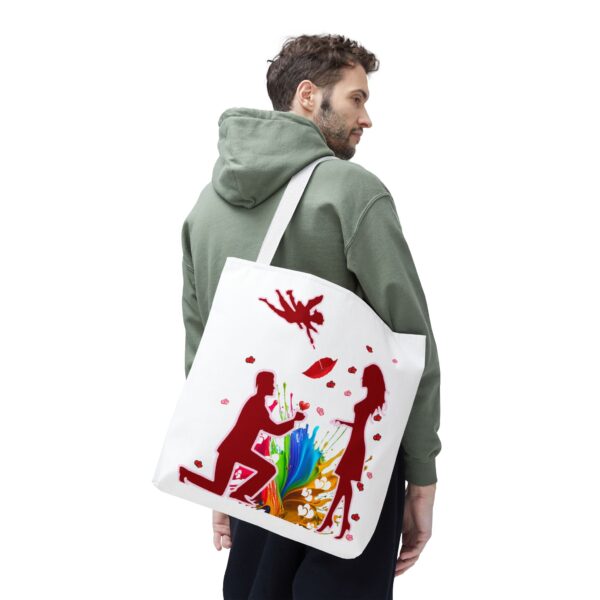 Tote bag Umbrella Splash: The Love & Universal Connection Tote Collection