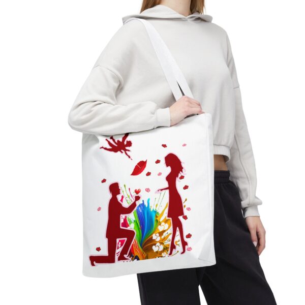 Tote bag Umbrella Splash: The Love & Universal Connection Tote Collection