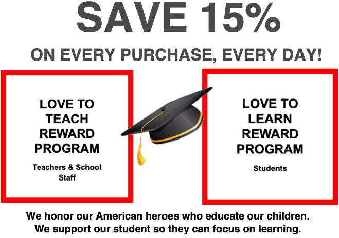 Students and teachers community discount