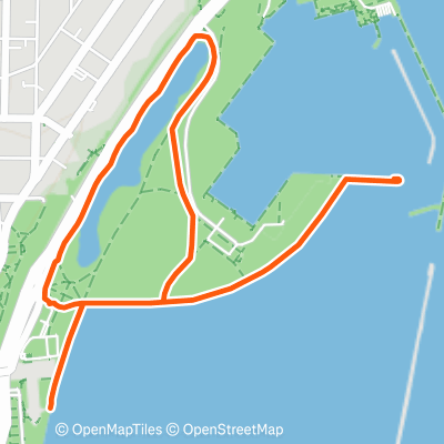 Strava Map 5K Route